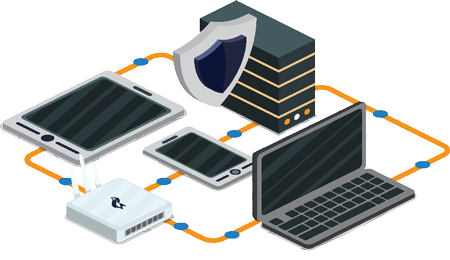 Grafik zur Visualisierung von Backups